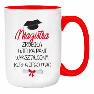 Magistra zrobiła. Wielka pani wykształcona