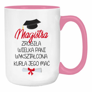 Magistra zrobiła. Wielka pani wykształcona