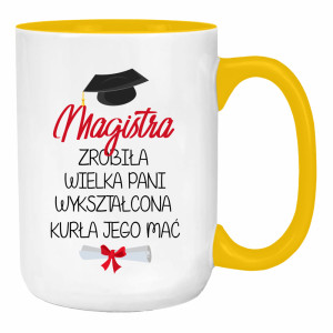 Magistra zrobiła. Wielka pani wykształcona
