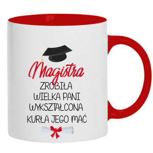 Magistra zrobiła. Wielka pani wykształcona