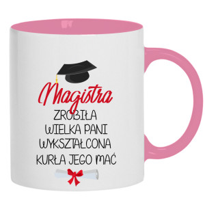 Magistra zrobiła. Wielka pani wykształcona