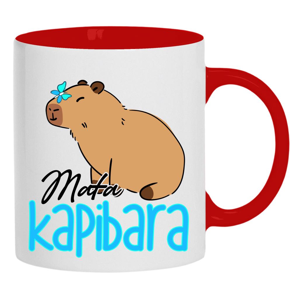 Mała Kapibara kubek ucho kolor