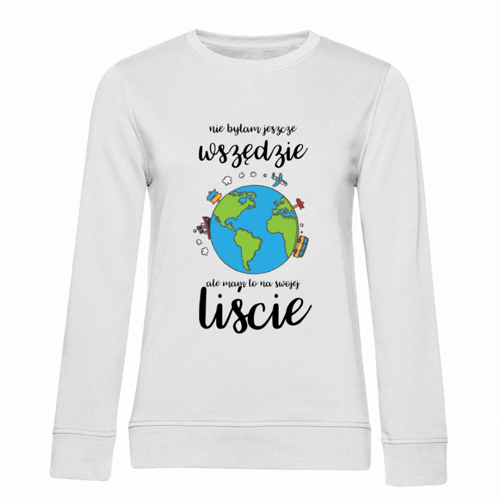 Mam na swojej liście bluza damska bez kaptura