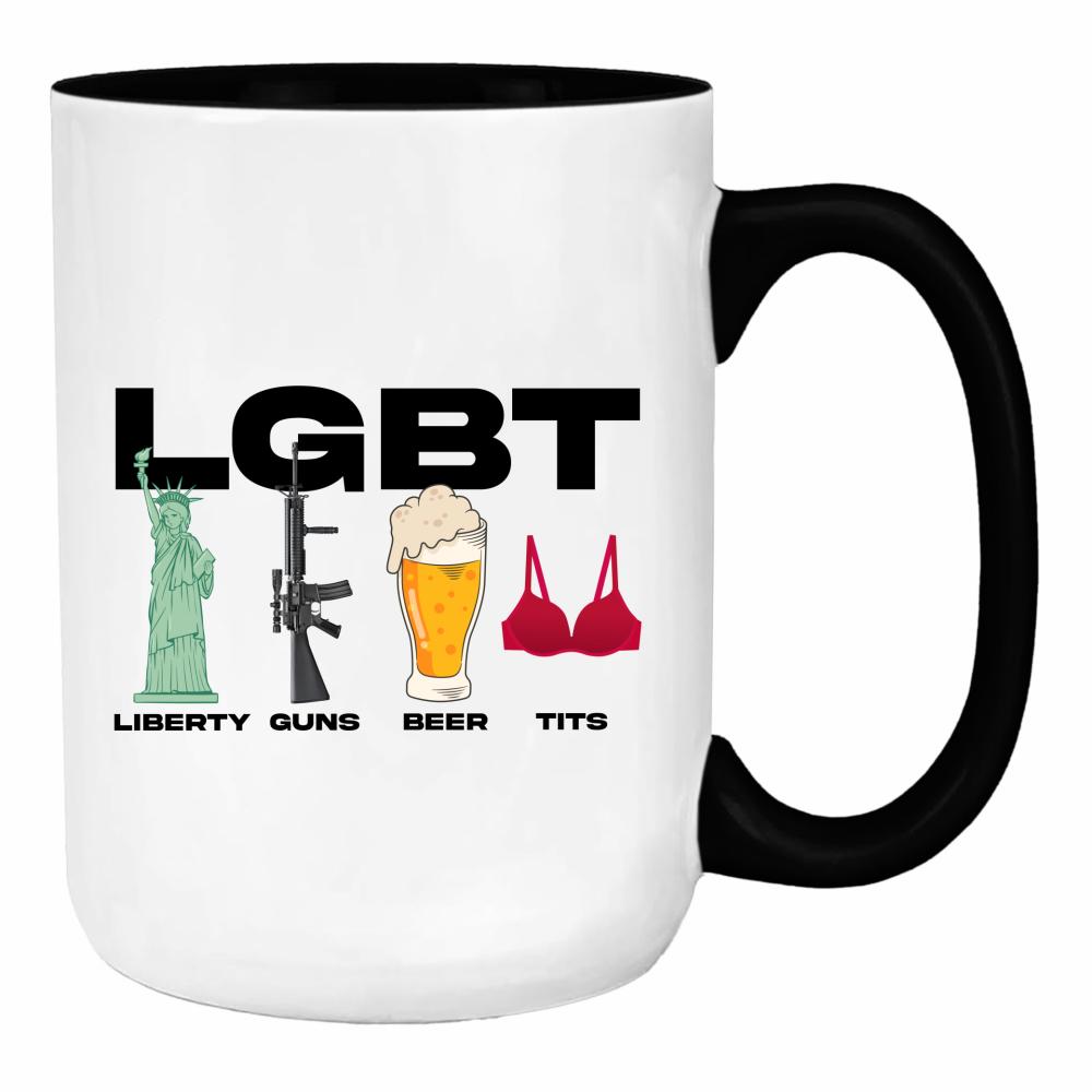 Mam swój styl, mam swoje zasady duży kubek ucho kolor kolor jasnofioletowy