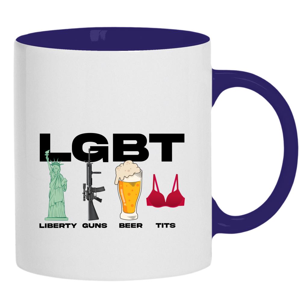 Mam swój styl, mam swoje zasady kubek ucho kolor kolor navy