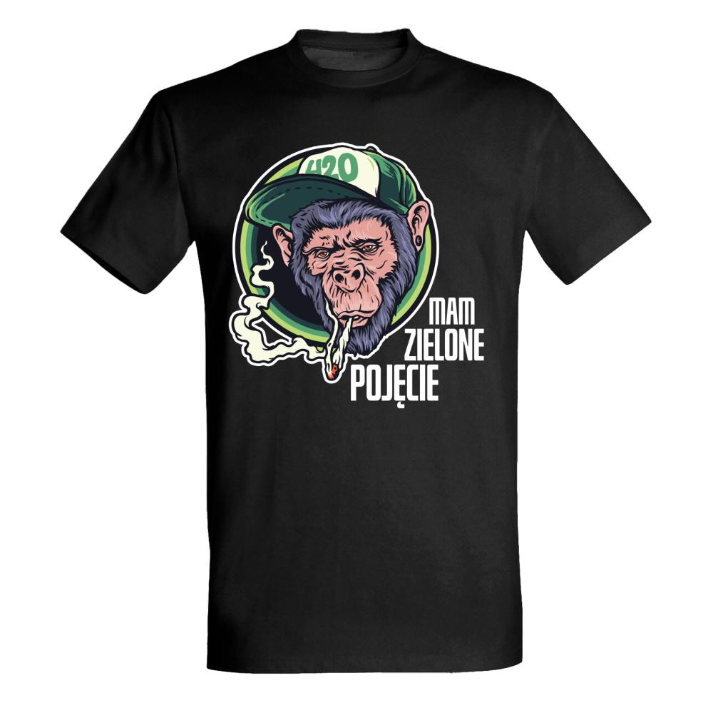 MAM ZIELONE POJĘCIE koszulka męska