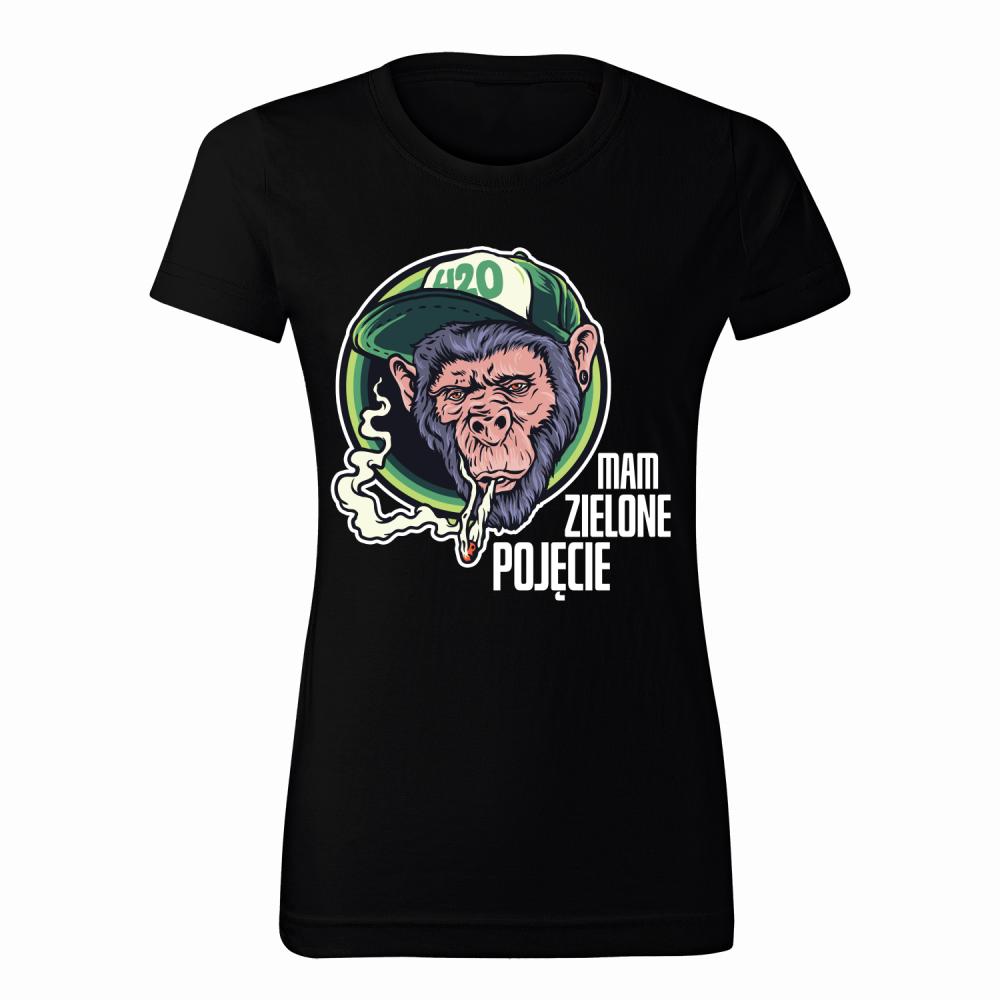 MAM ZIELONE POJĘCIE koszulka damska