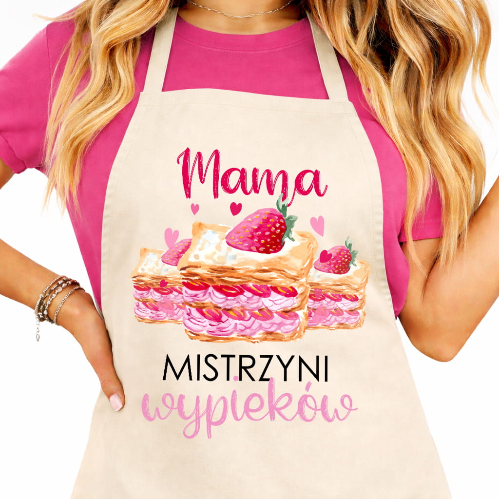 Mama, mistrzyni wypieków fartuch