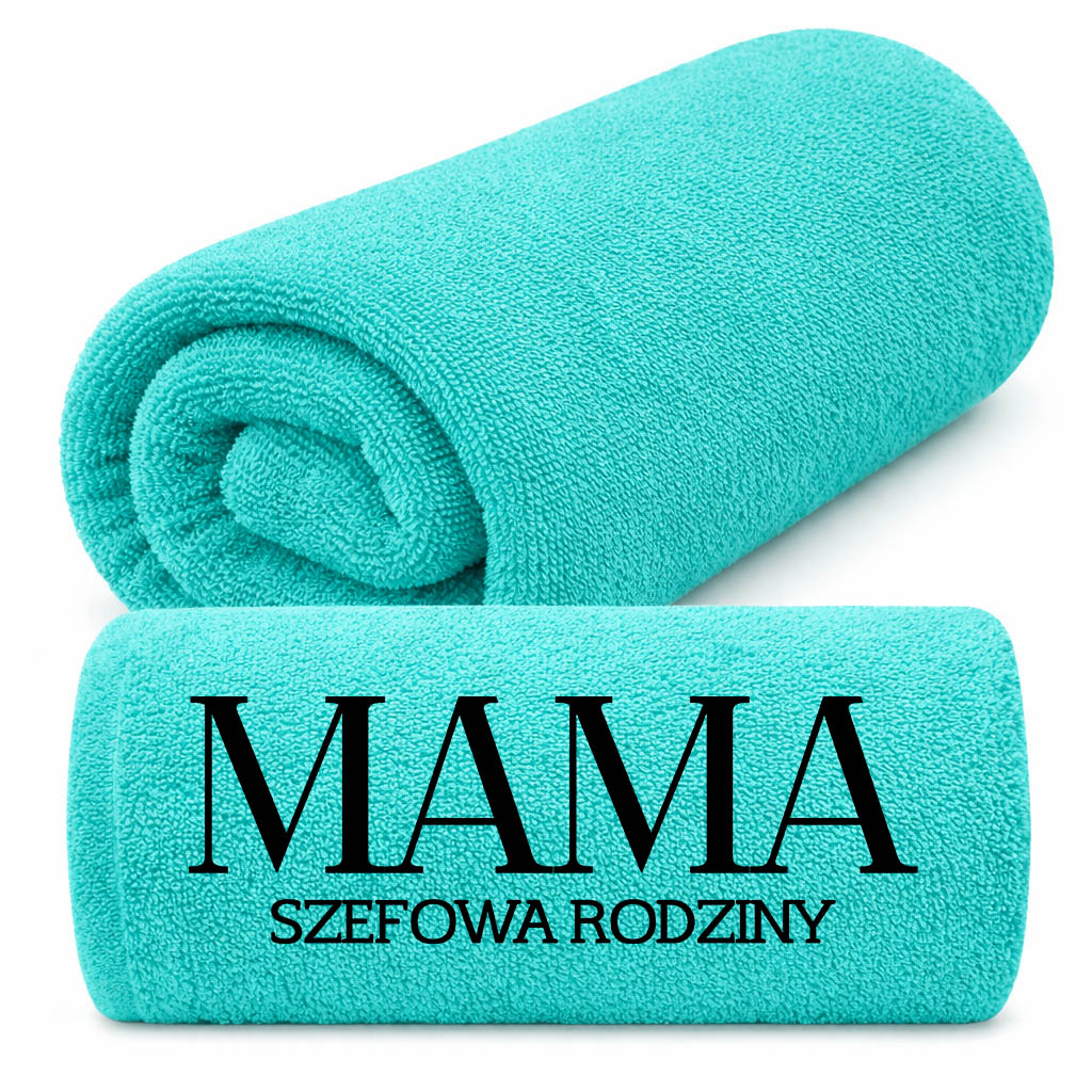 Mama – szefowa rodziny ręcznik 50x100