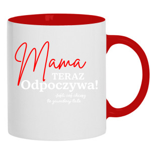 Mama teraz odpoczywa coś chcesz to zawołaj tatę