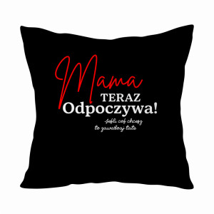 Mama teraz odpoczywa coś chcesz to zawołaj tatę
