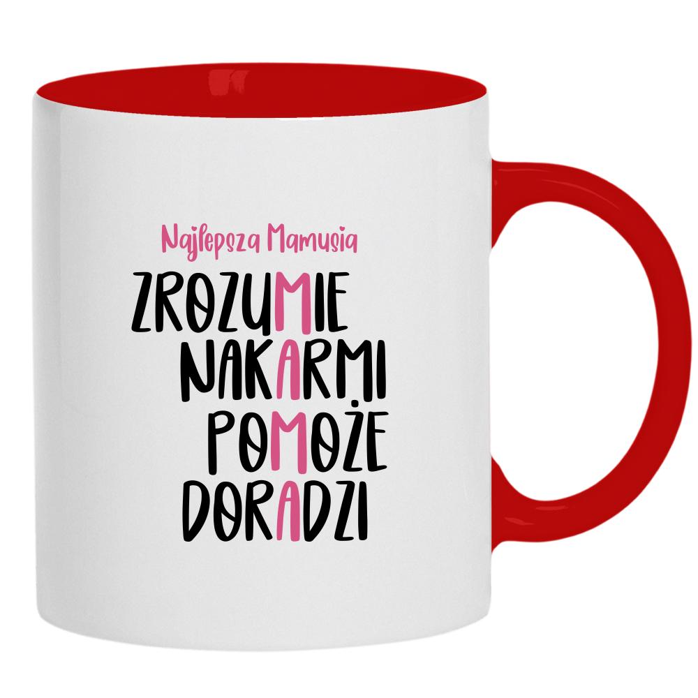 Mamo, dziękuję, że jesteś. Jesteś najlepsza kubek ucho kolor