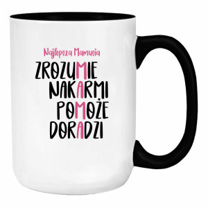 Mamo, dziękuję, że jesteś. Jesteś najlepsza