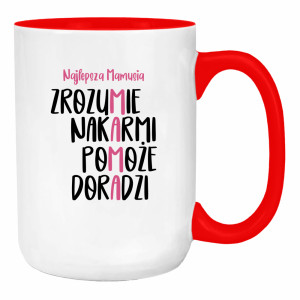 Mamo, dziękuję, że jesteś. Jesteś najlepsza