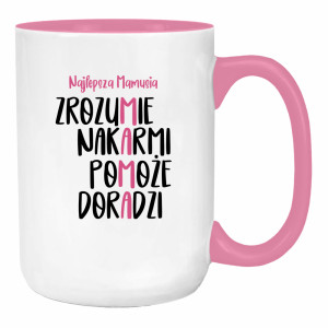 Mamo, dziękuję, że jesteś. Jesteś najlepsza