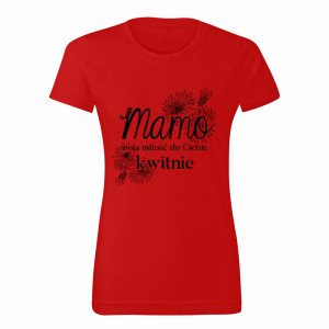 Mamo moja miłość kwitnie