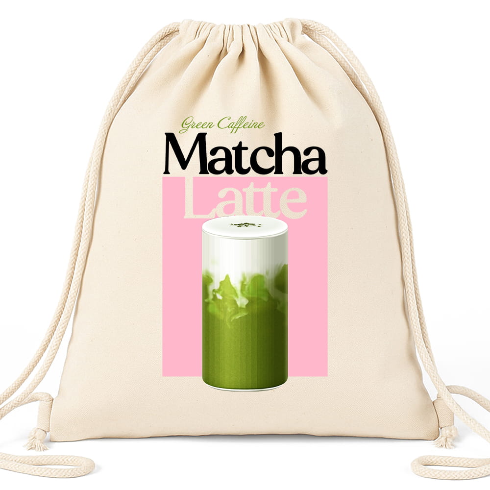 MATCHA LATTE workoplecak kolor beżowy