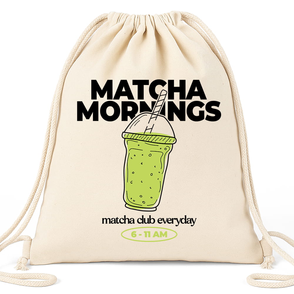 MATCHA MORNINGS workoplecak kolor beżowy