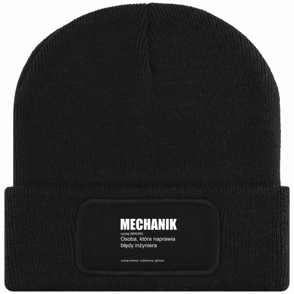 MECHANIK CZYTAJ MAGIK czapka zimowa