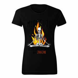 Medytuję, bo bicie ludzi po twarzy jest zakazane