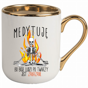 Medytuję, bo bicie ludzi po twarzy jest zakazane