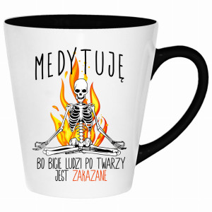 Medytuję, bo bicie ludzi po twarzy jest zakazane