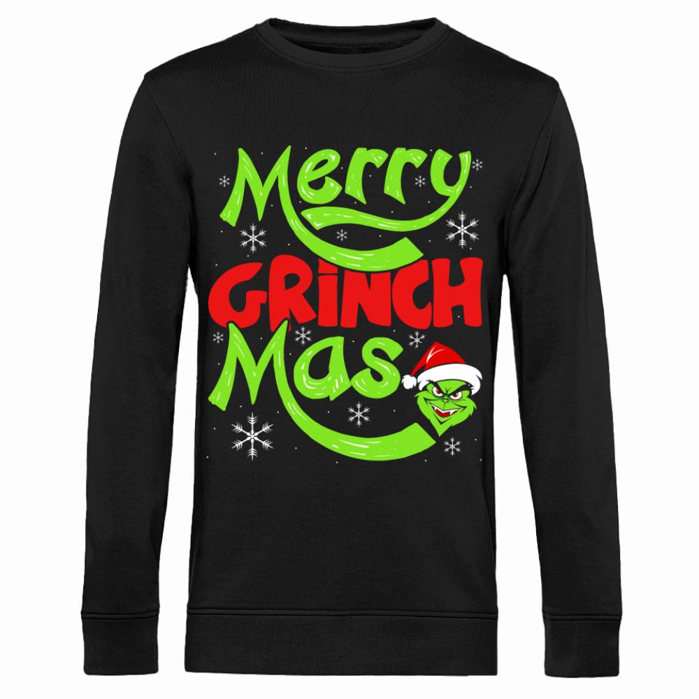 Merry Grinchmas bluza męska bez kaptura