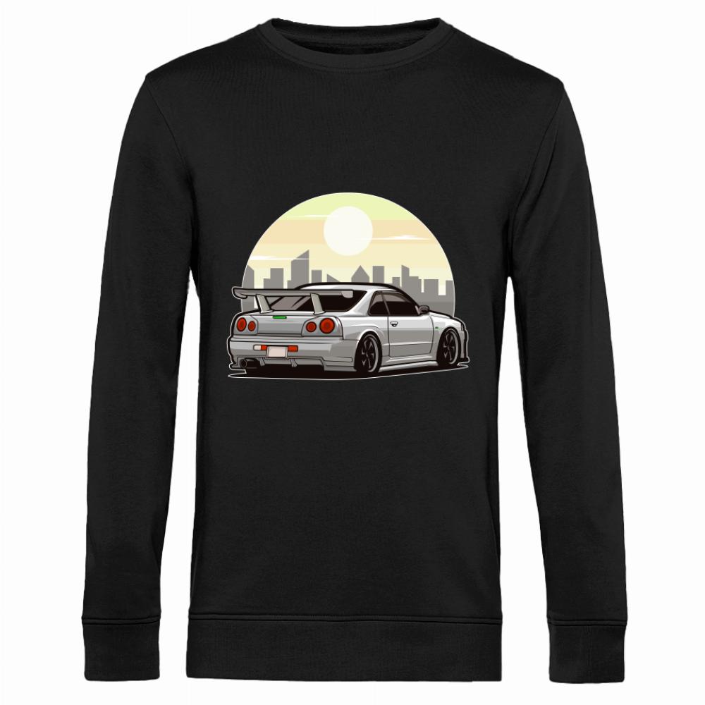 Miasta Samochód bluza męska bez kaptura