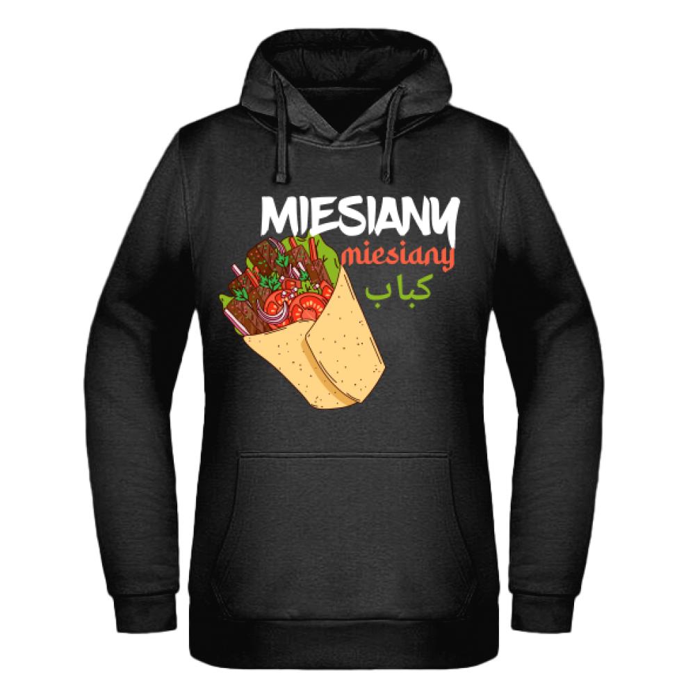 Miesiany, miesiany bluza damska z kapturem