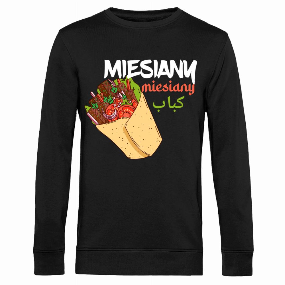 Miesiany, miesiany bluza męska bez kaptura