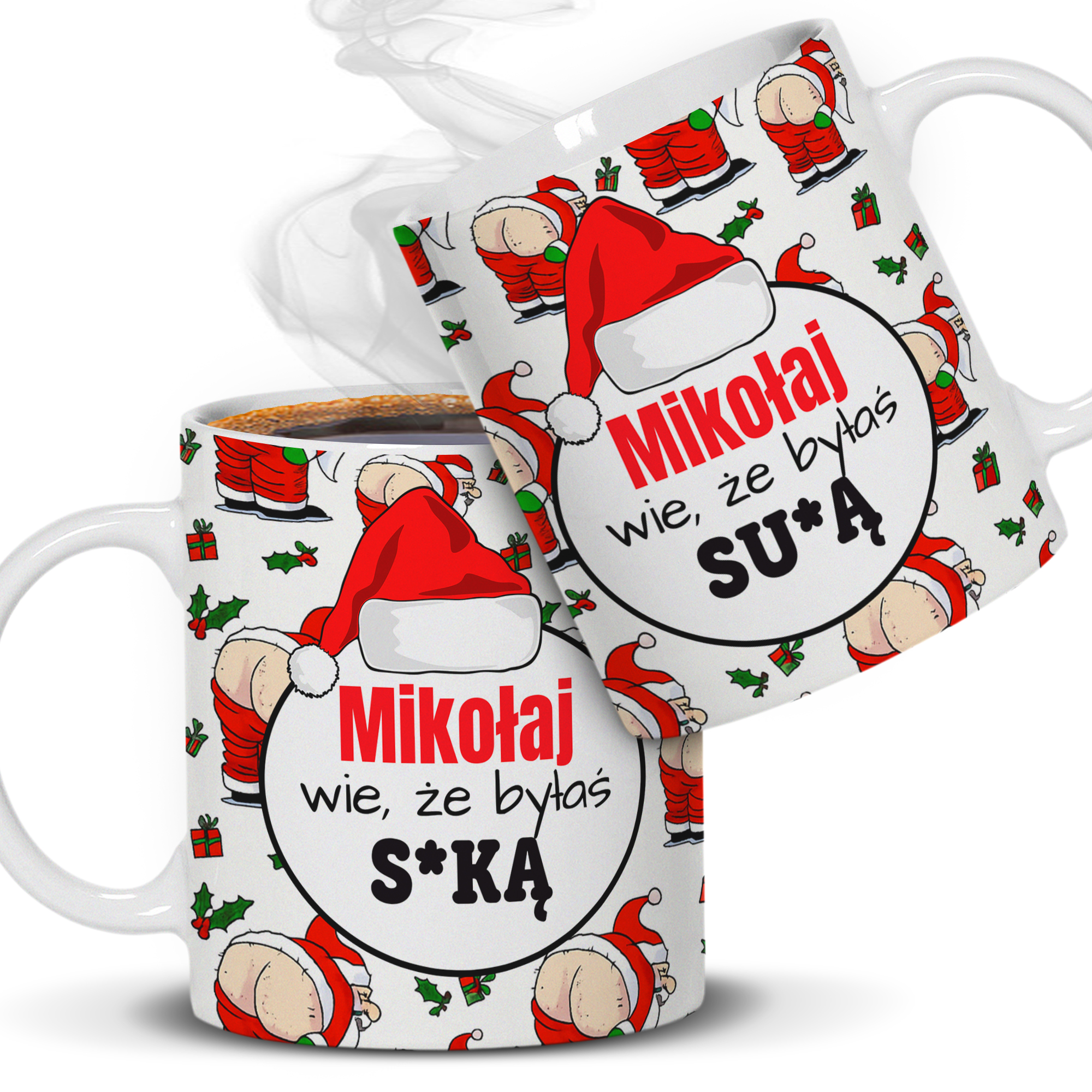 Mikołaj wie, że byłaś su*ą