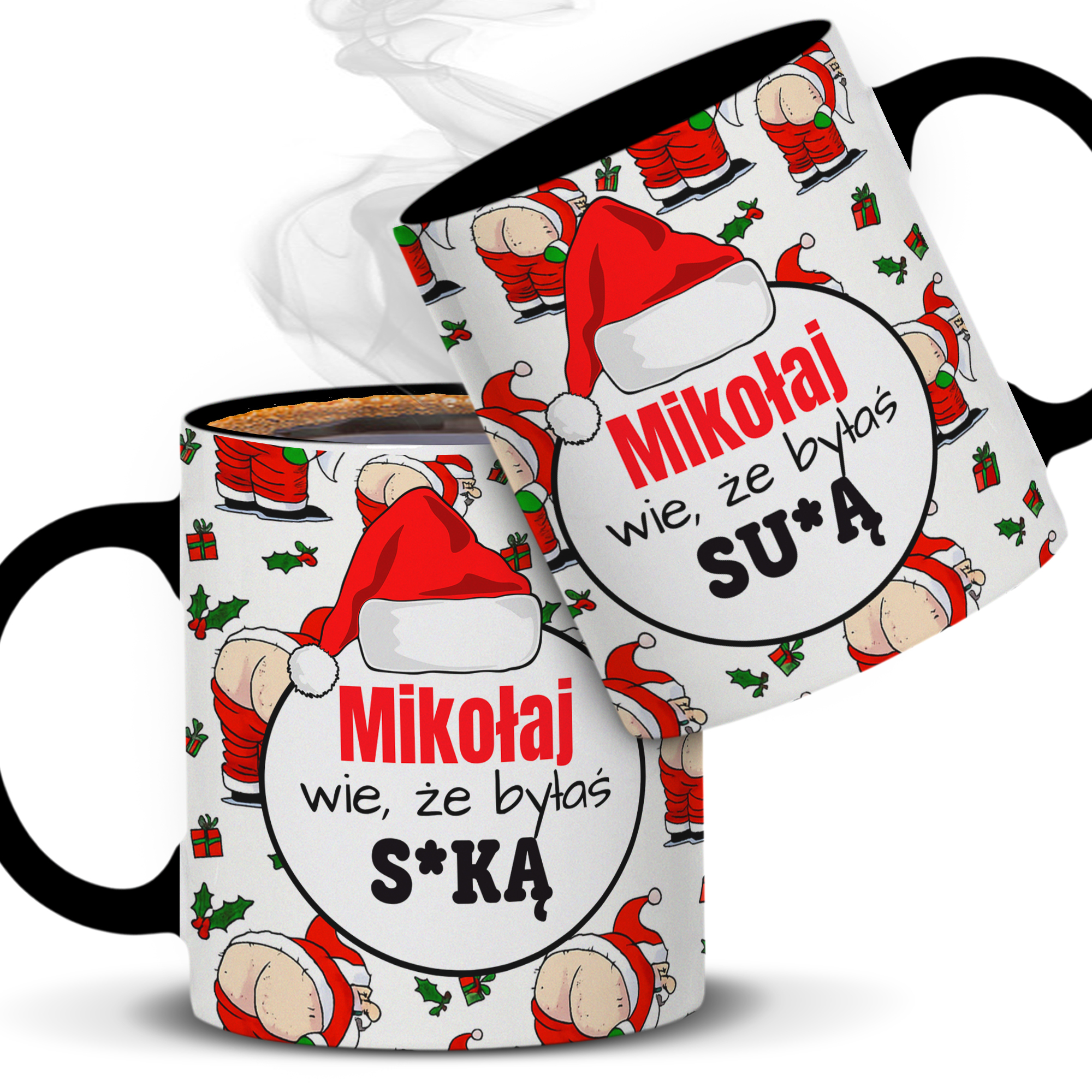 Mikołaj wie, że byłaś su*ą