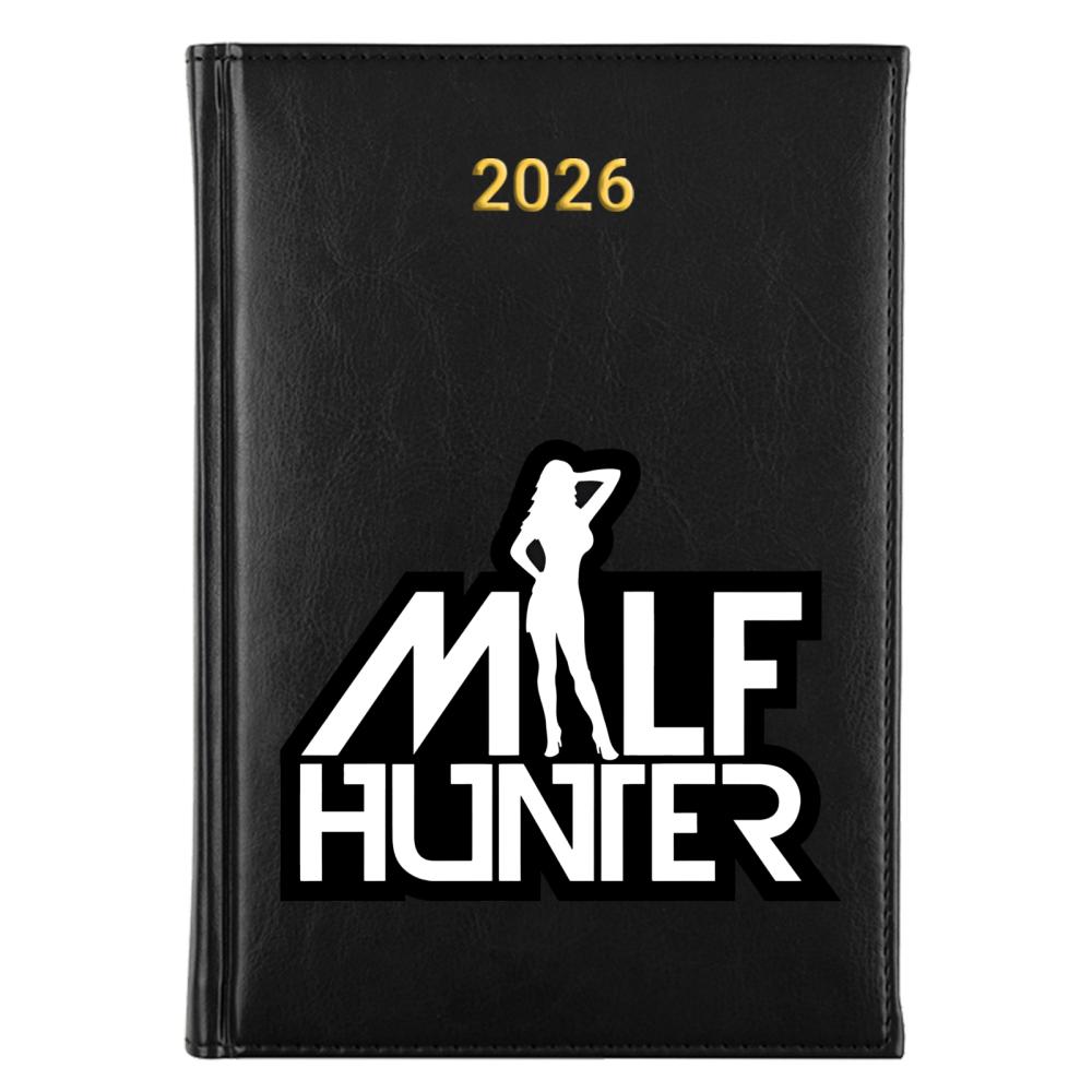 Milf Hunter 2 kalendarz książkowy a5 2026 kolor żółty kalendarz