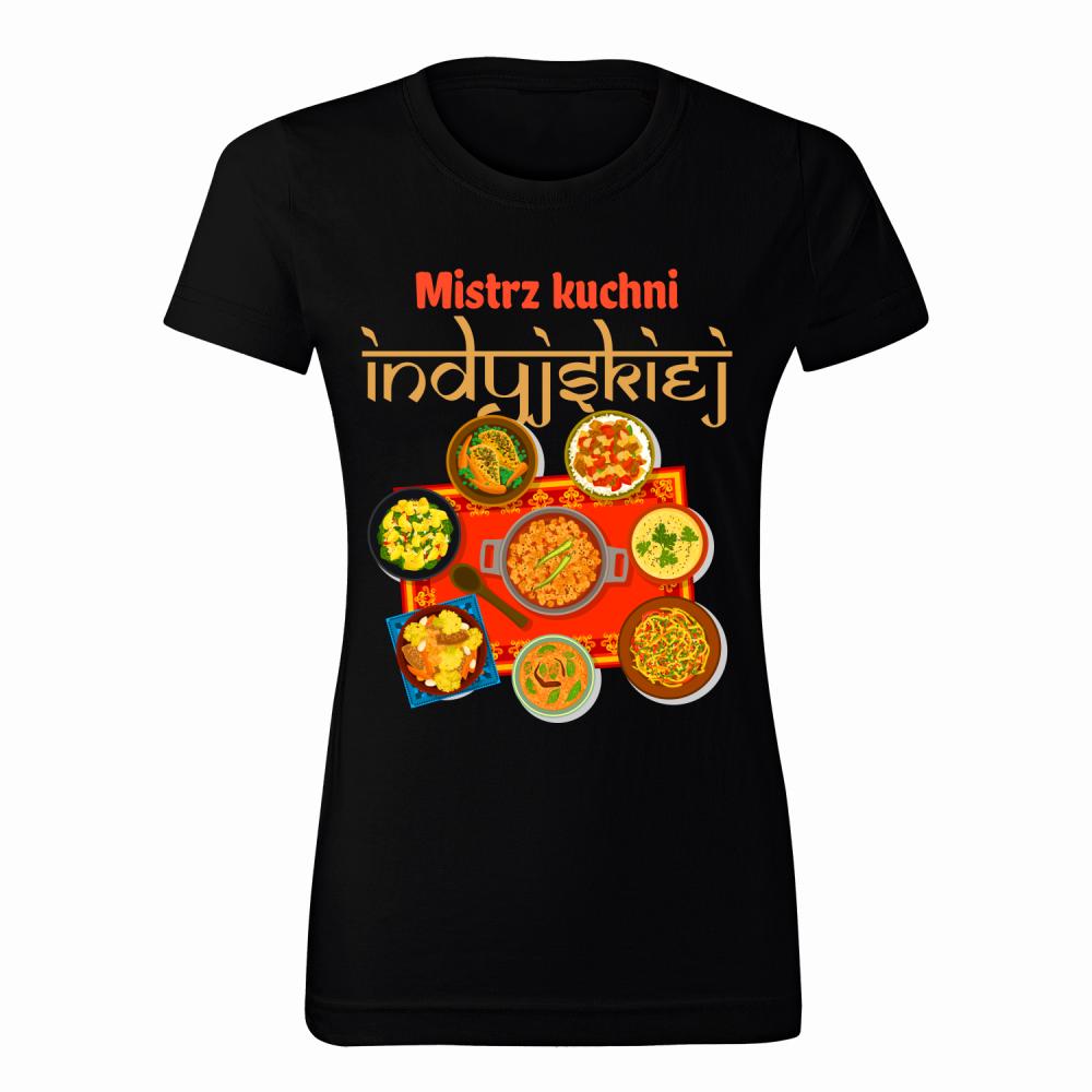 Mistrz kuchni indyjskiej koszulka damska