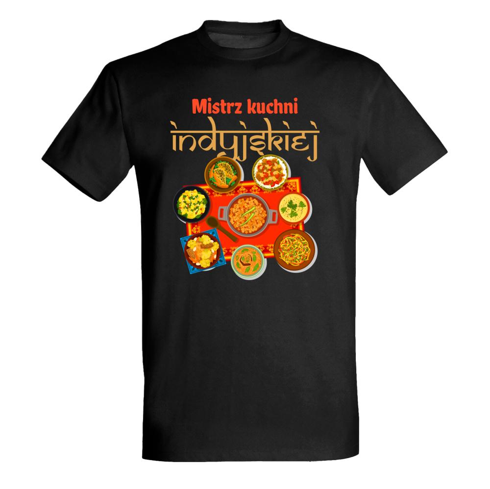 Mistrz kuchni indyjskiej koszulka męska