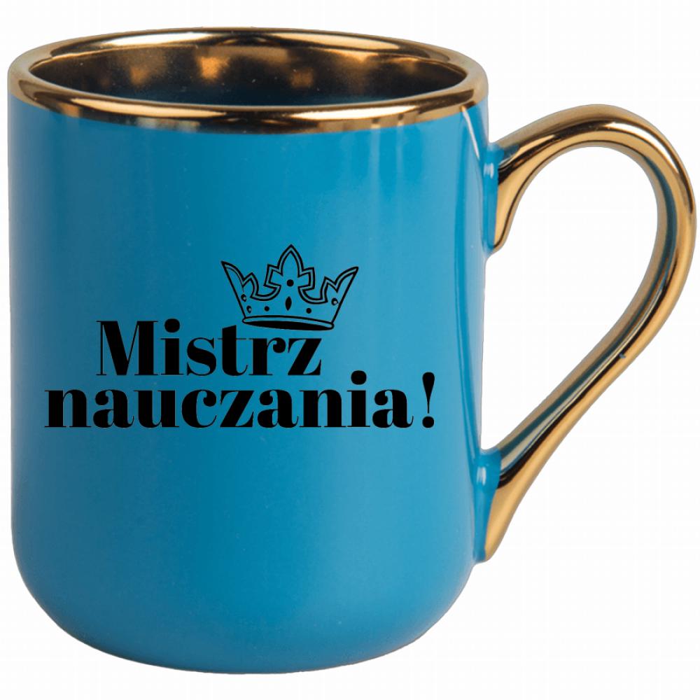 Mistrz Nauczania kubek elegant niebieski kolor niebieski 2