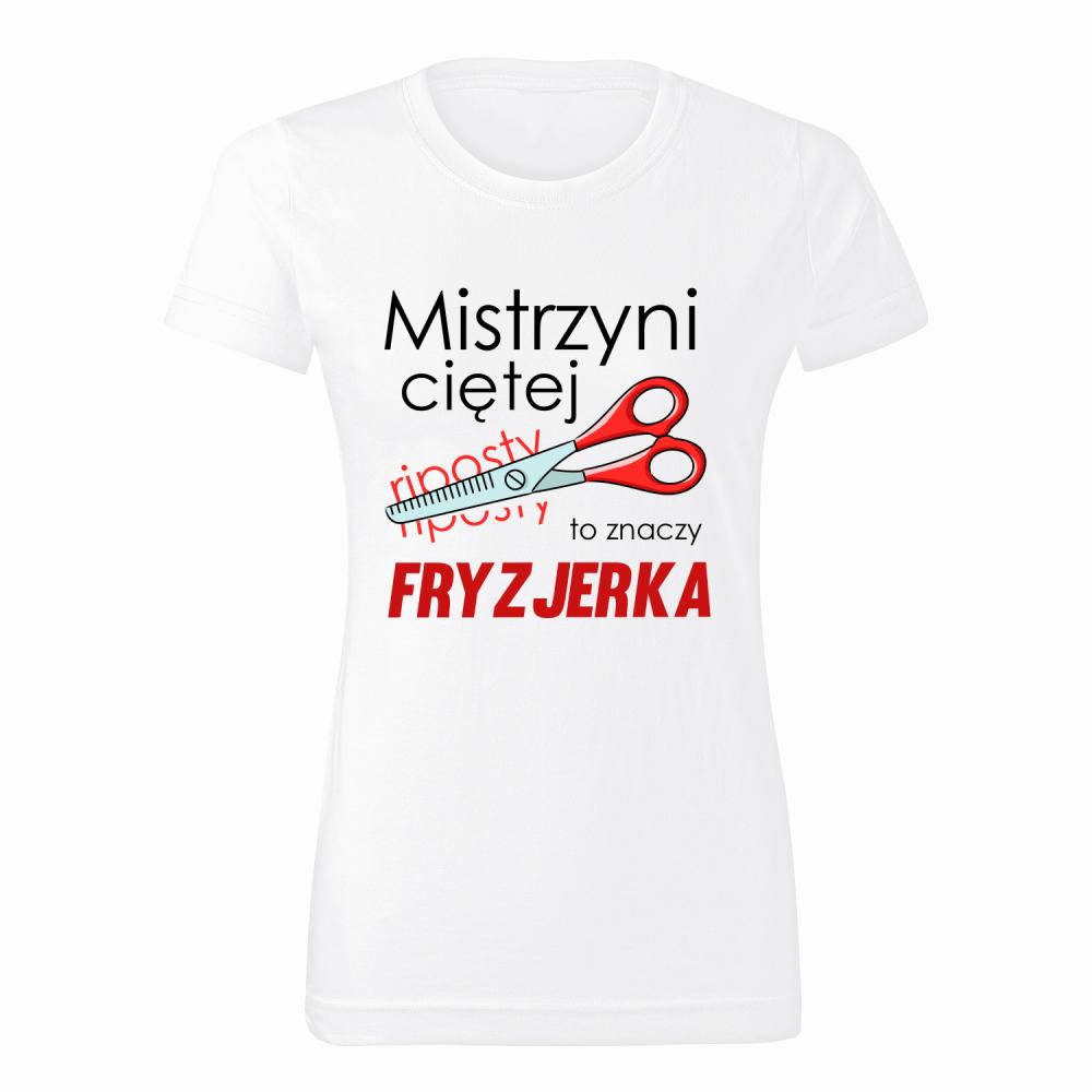 Mistrzyni ciętej riposty koszulka damska
