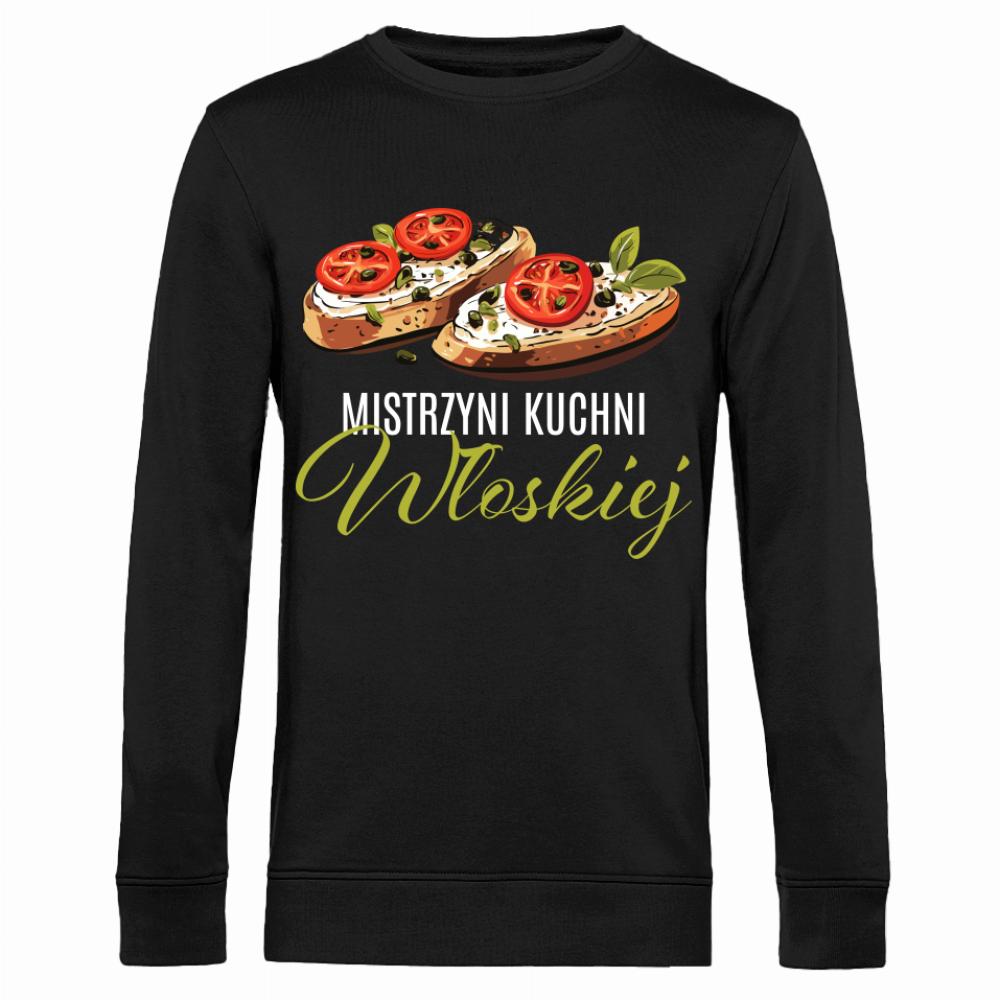 Mistrzyni kuchni włoskiej bluza męska bez kaptura