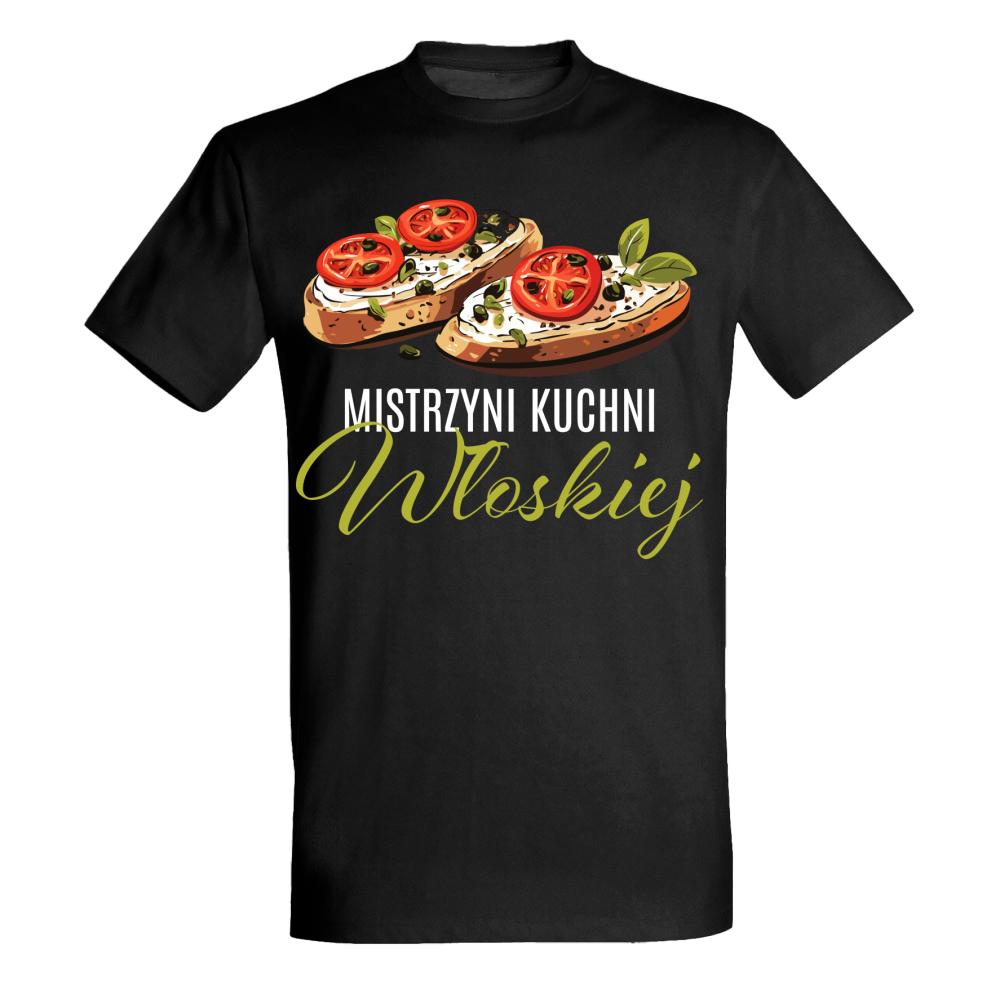Mistrzyni kuchni włoskiej koszulka męska