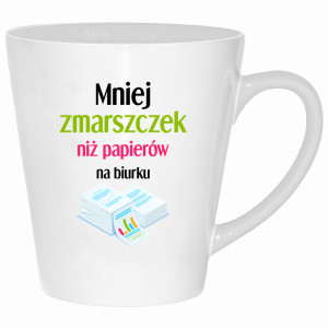Mniej zmarszczek niż papierów na biurku
