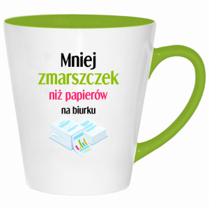 Mniej zmarszczek niż papierów na biurku