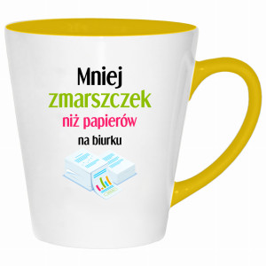 Mniej zmarszczek niż papierów na biurku