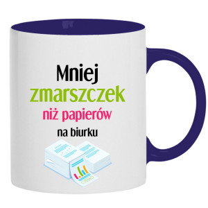Mniej zmarszczek niż papierów na biurku
