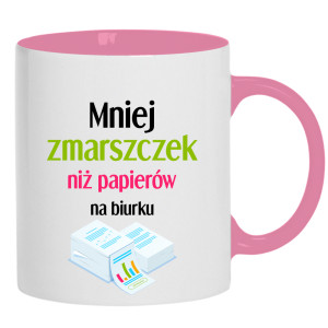 Mniej zmarszczek niż papierów na biurku