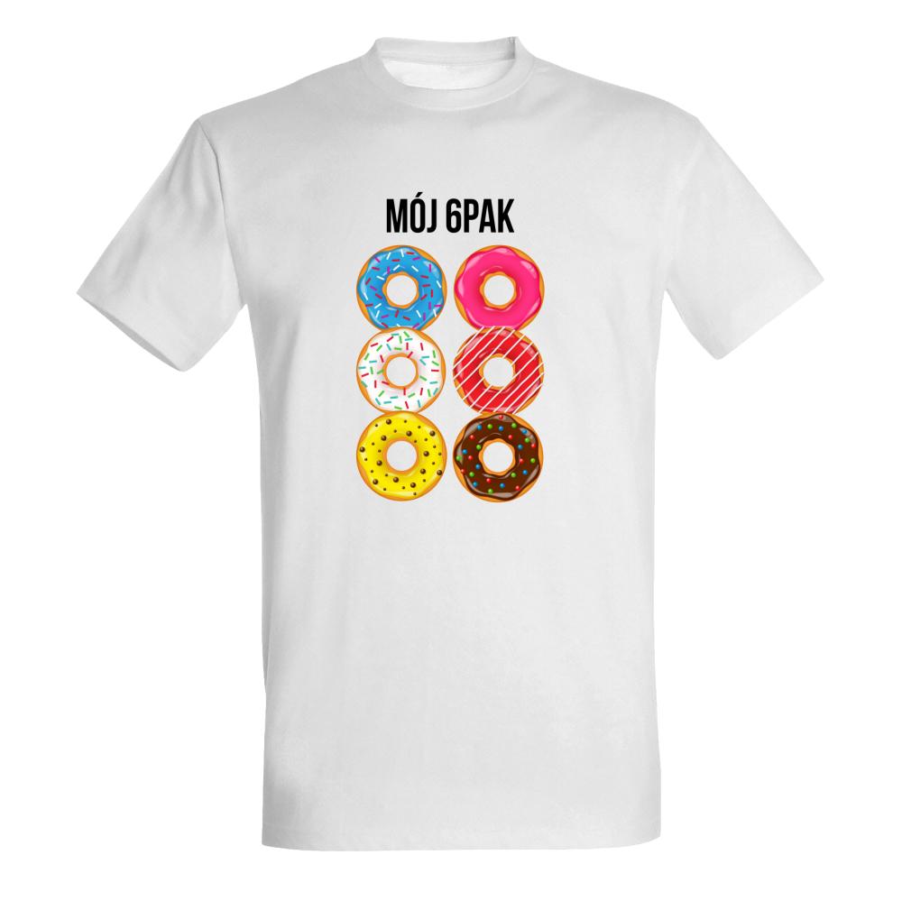 Mój 6pak koszulka męska