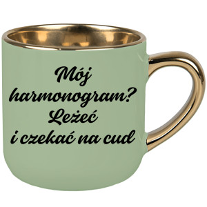 Mój harmonogram? Leżeć i czekać na cud.