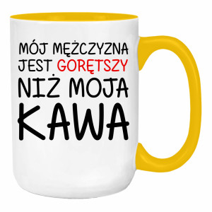 Mój mężczyzna jest gorętszy niż moja kawa