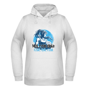 Mój rytm dnia: rzut, łyk, rzut