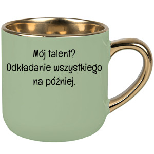 Mój talent? Odkładanie wszystkiego na później