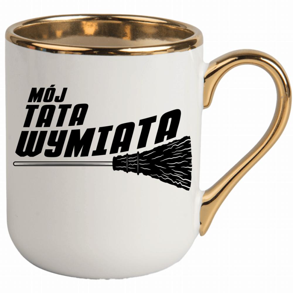 Mój Tata Wymiata kubek elegant biały